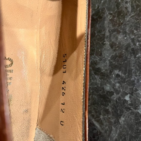 Vintage Ferragamo Wingtip Loafers with tassels/Mens US Size 12 main image 7